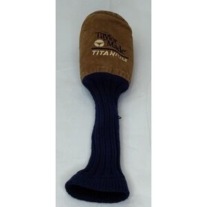 VTG Golf TaylorMade Titanium Driver Headcover Number Indicator Missing 📸SEE📸